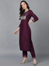 Women Poly Silk Yoke Design Kurta-PKSKD1548